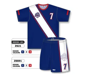 Athletic Knit Custom Sublimated Soccer Uniform Set Design 1201