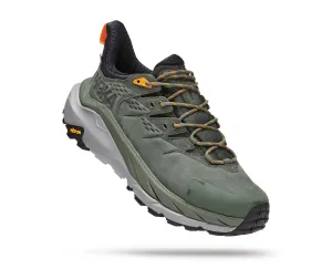 Men's Hoka Kaha 2 Low GTX Color: Thyme / Radiant Yellow