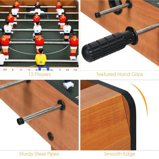 20" Foosball Table Mini Tabletop Soccer Game