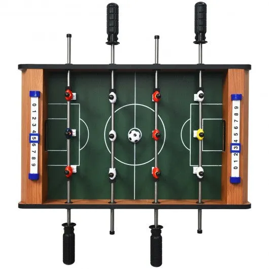 20" Foosball Table Mini Tabletop Soccer Game