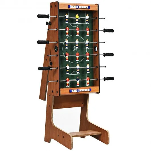 27" Indoor Folding Christmas Gift Foosball Table