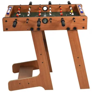 27" Indoor Folding Christmas Gift Foosball Table