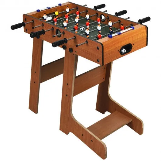 27" Indoor Folding Christmas Gift Foosball Table