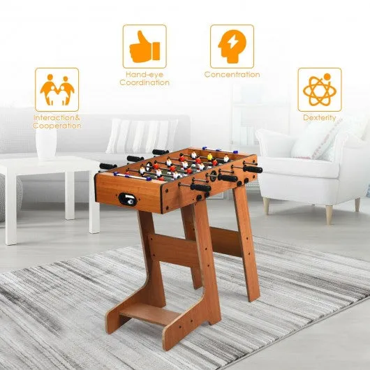 27" Indoor Folding Christmas Gift Foosball Table