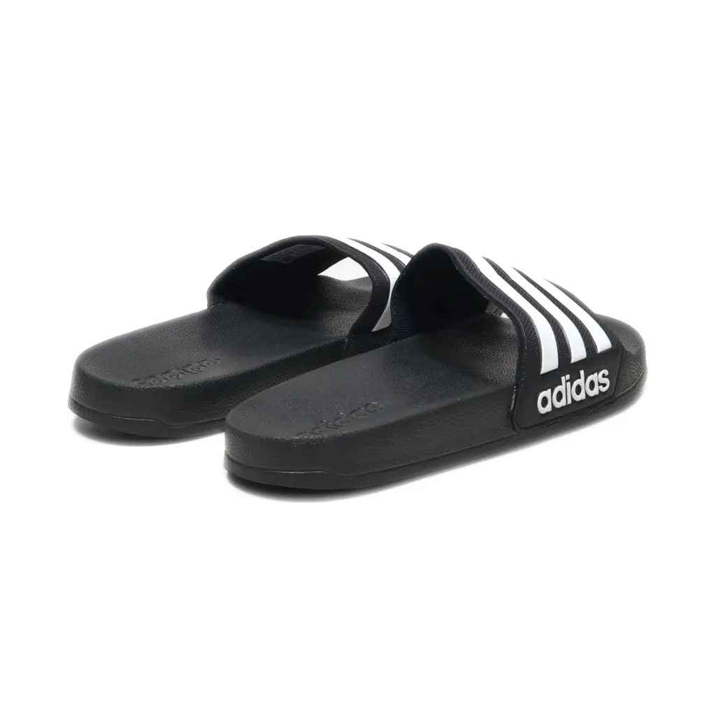 Adidas Adilette Beach & Pool Slippers Rubber Black Colour For Women