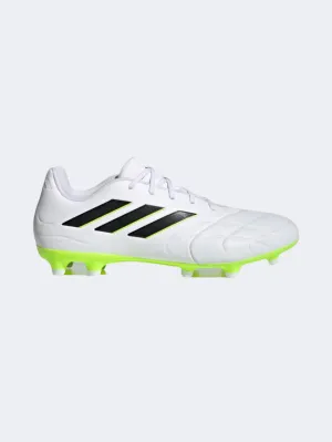 Adidas Copa Pure.3 Men Football Shoes White/Lemon/ Black