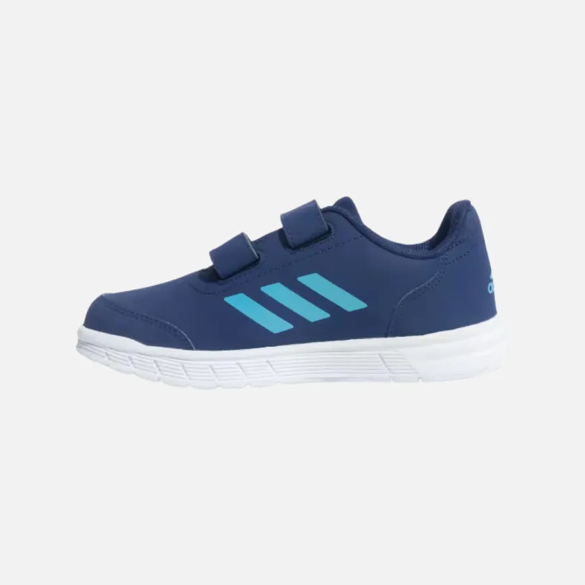 Adidas Fluidstreet 1.0 Kids Unisex Shoes (4-16Year) -Night Sky / Lucid Cyan