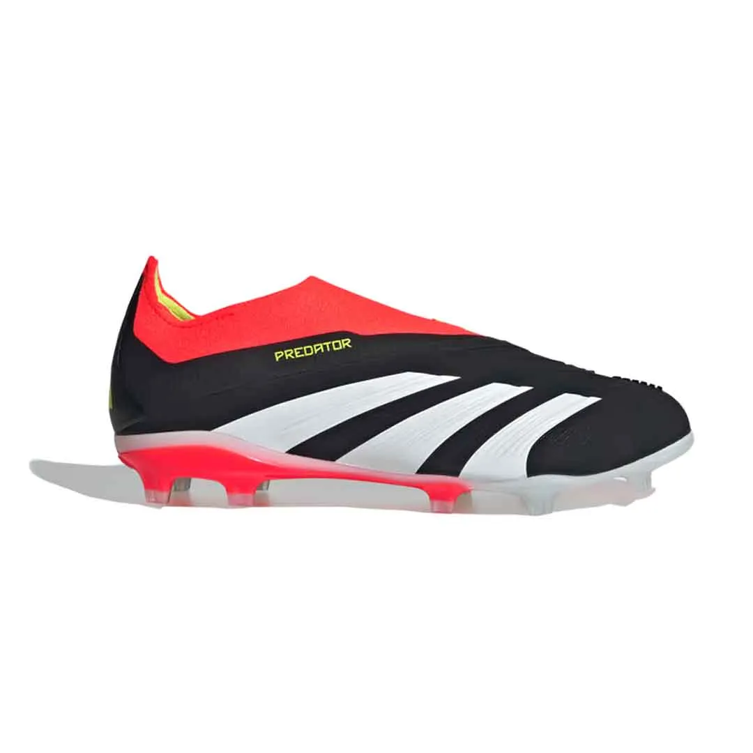 adidas - Kids' (Preschool & Junior) Predator Elite Laceless Firm Ground Soccer Cleats (IG7753)