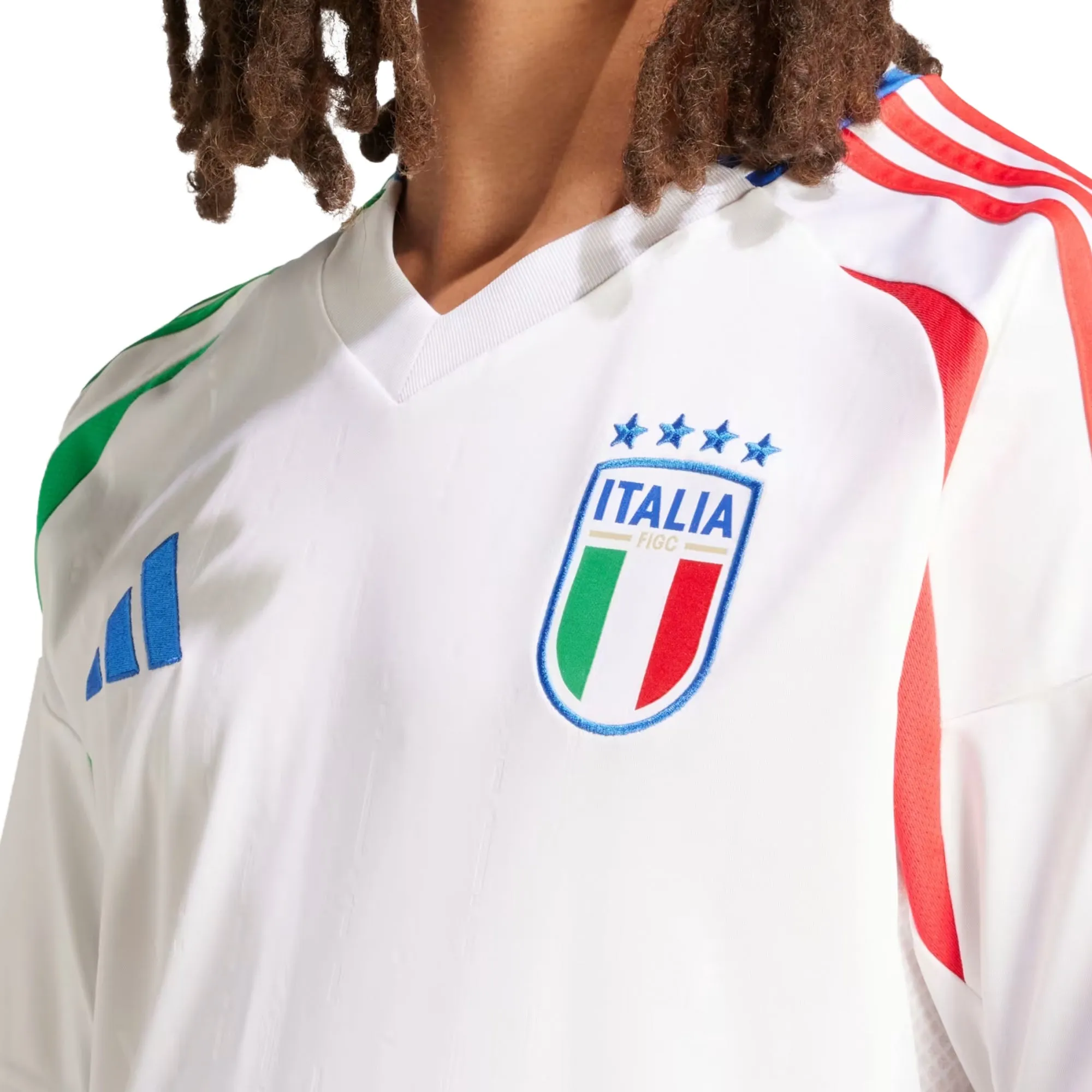 adidas Men's Italy 2024/25 Away Jersey White