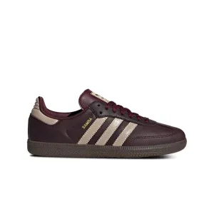 Adidas Originals Samba OG (Maroon/Crystald Sand/Gold) Women's Shoes IF7004