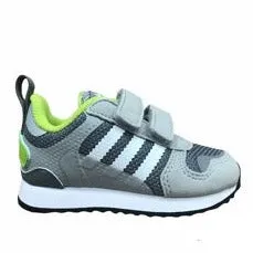 Adidas Originals scarpa sneakers da bambino con strappo ZX 700 HD GZ7517 grigio-bianco