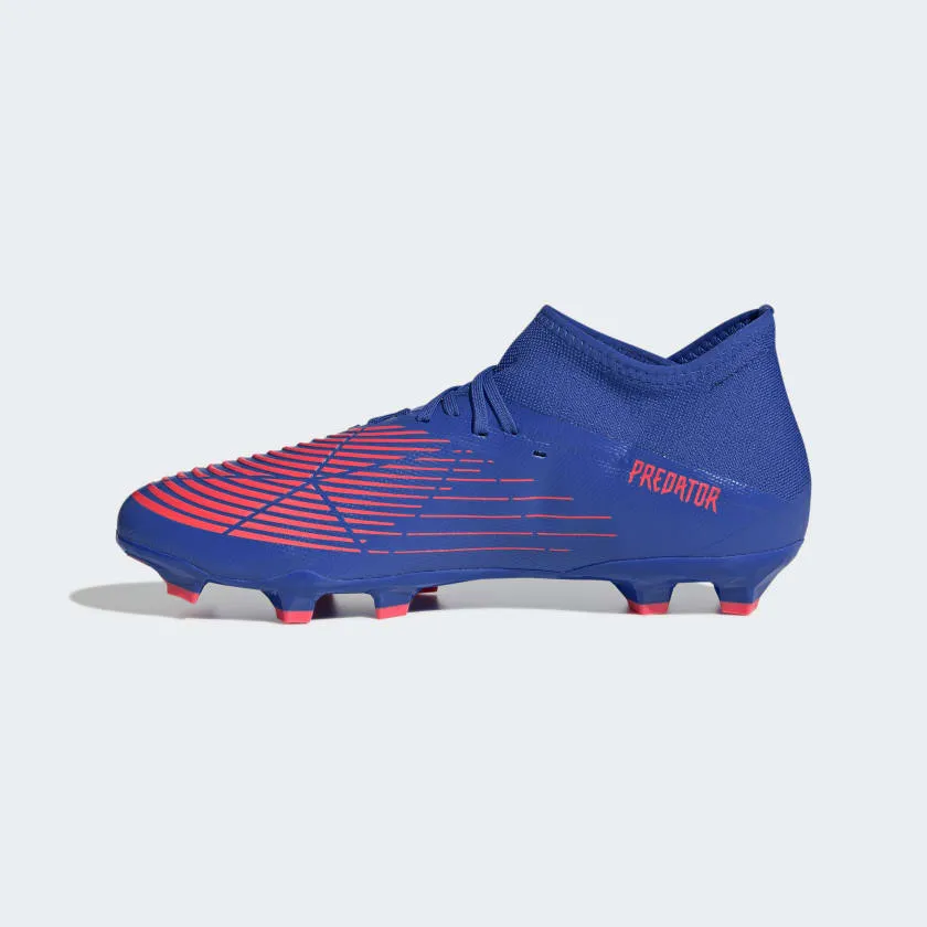 adidas Predator EDGE.3 FG Cleats GW2276 BLUE/RED