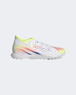 Adidas Predator Edge.3 Turf Unisex Turf Shoes White/Multi Gw0951