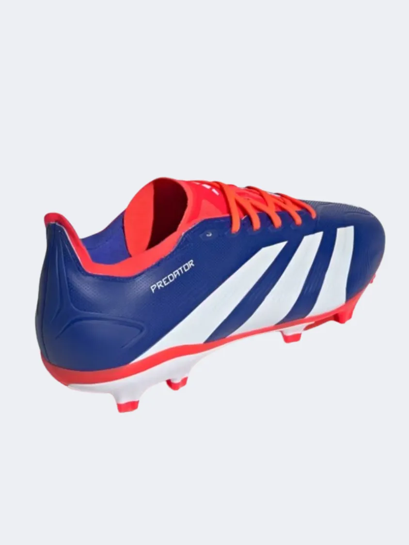 Adidas Predator Leage Fg Men Football Shoes Blue/White/Red