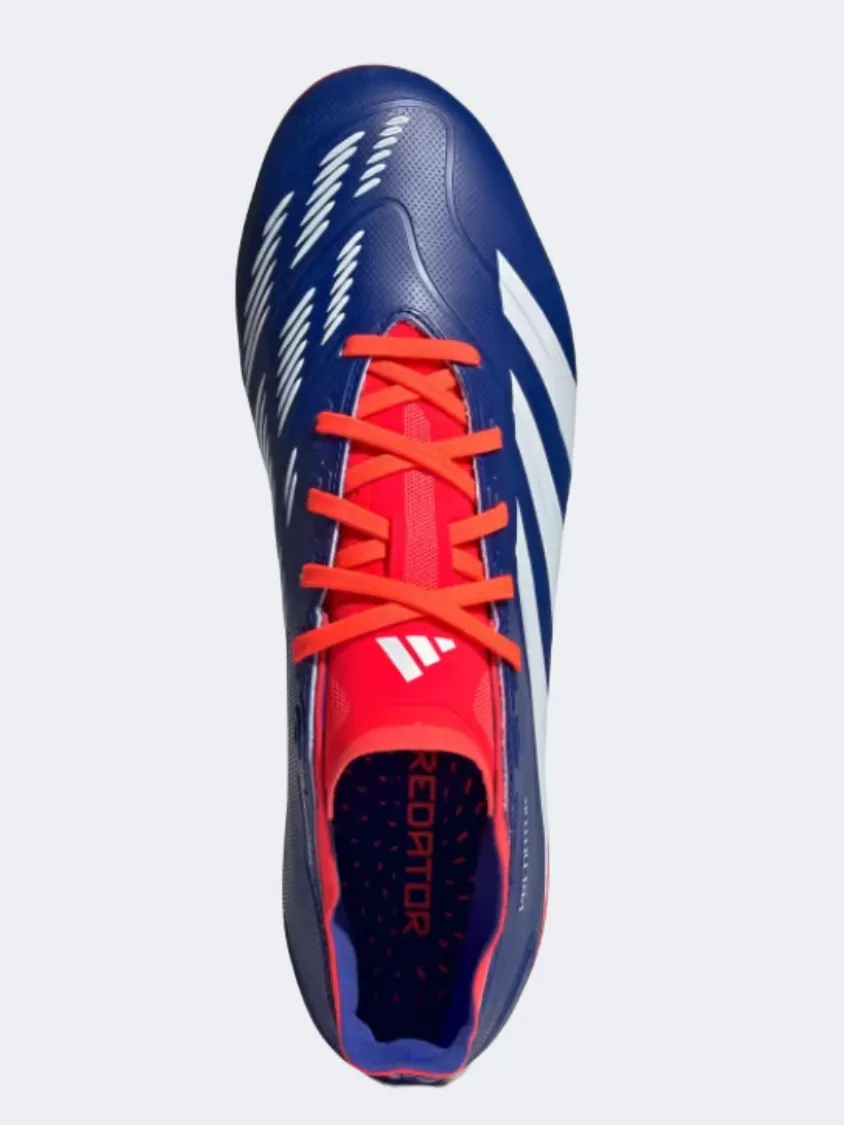 Adidas Predator Leage Fg Men Football Shoes Blue/White/Red