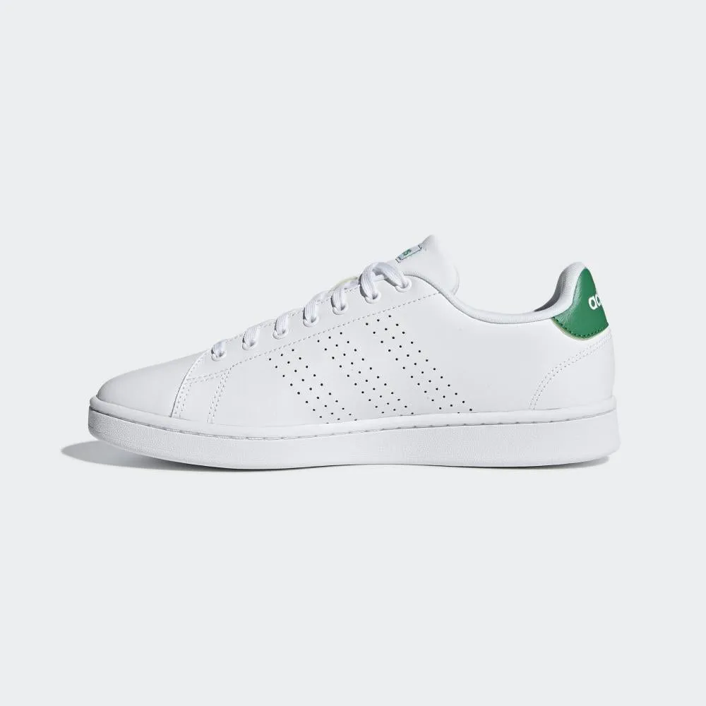 Adidas scarpa sneakers da adulto Advantage F36424 bianco-verde