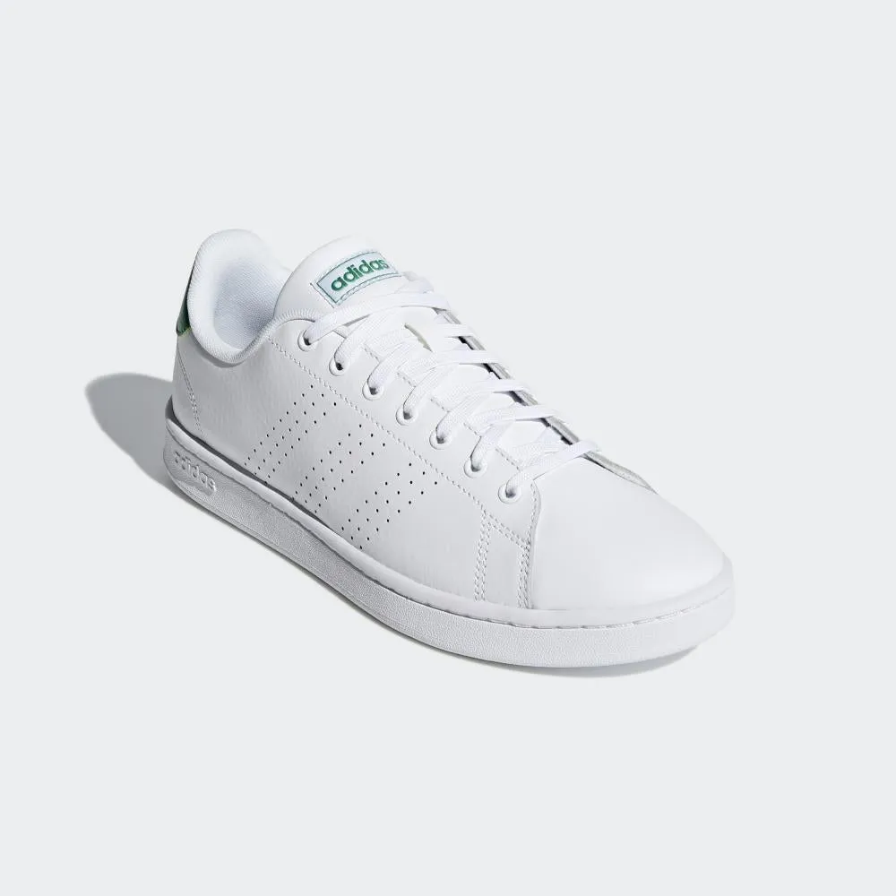 Adidas scarpa sneakers da adulto Advantage F36424 bianco-verde