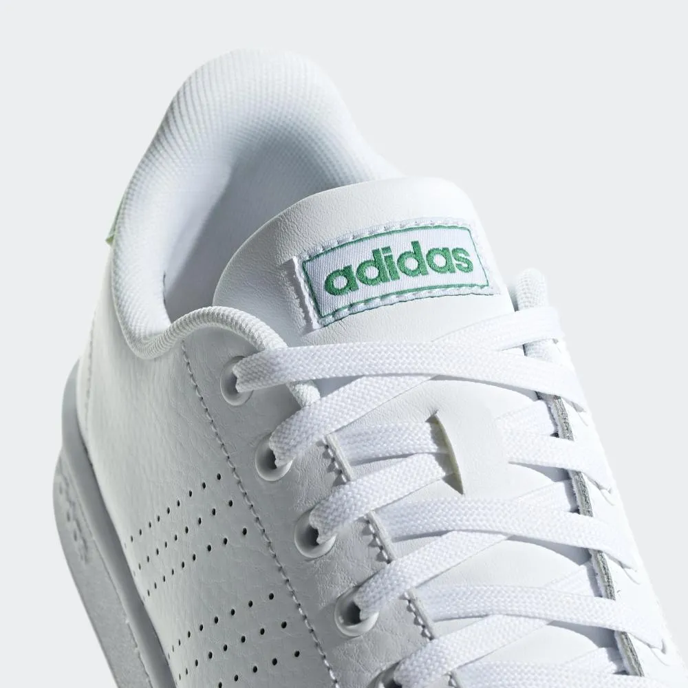 Adidas scarpa sneakers da adulto Advantage F36424 bianco-verde