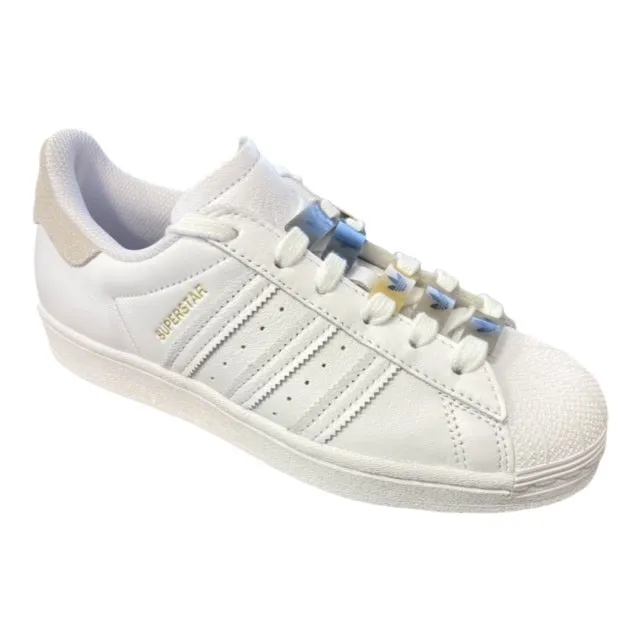 Adidas scarpa sneakers da donna Superstar GZ0866 bianco-nero