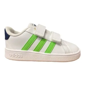 Adidas sneakers da bambino Grand Court CF I GX5750 white-green