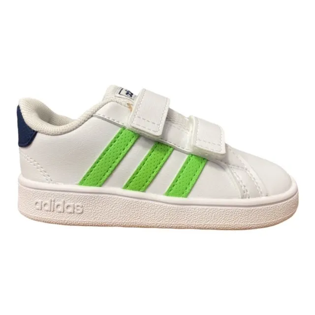 Adidas sneakers da bambino Grand Court CF I GX5750 white-green