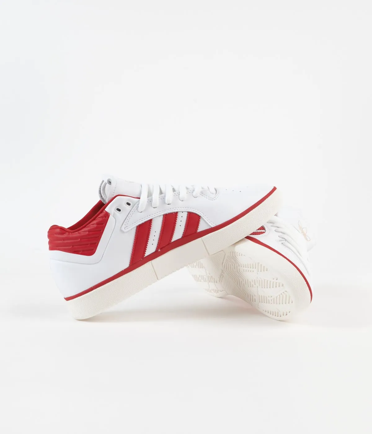 Adidas Tyshawn Shoes - FTWR White / Scarlet / FTWR White