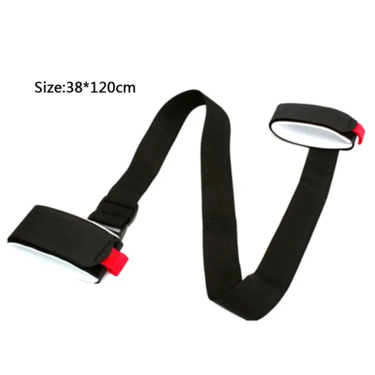 Adjustable Portable Snowboard Nylon Fixed Strap, the Longest: 1.2m