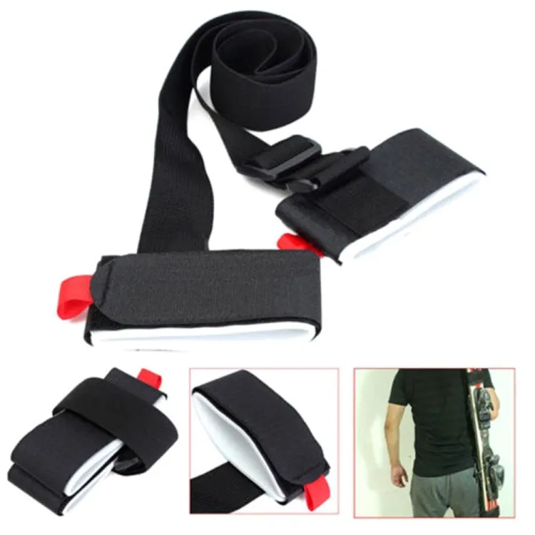 Adjustable Portable Snowboard Nylon Fixed Strap, the Longest: 1.2m