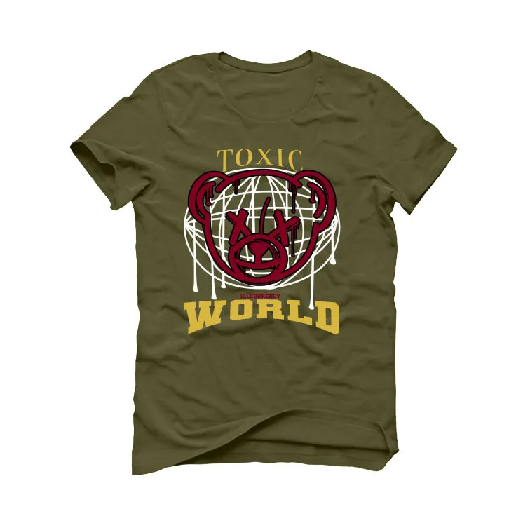 Air Jordan 1 Low OG "Year of the Dragon"  | illcurrency Military Green T-Shirt (Toxic World)