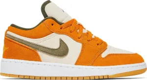 Air Jordan 1 Low SE GS Ceramic, orange