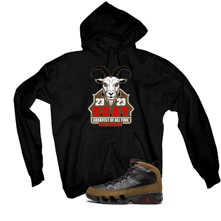 Air Jordan 9 Olive Black T-Shirt (GOAT 23)| illcurrency