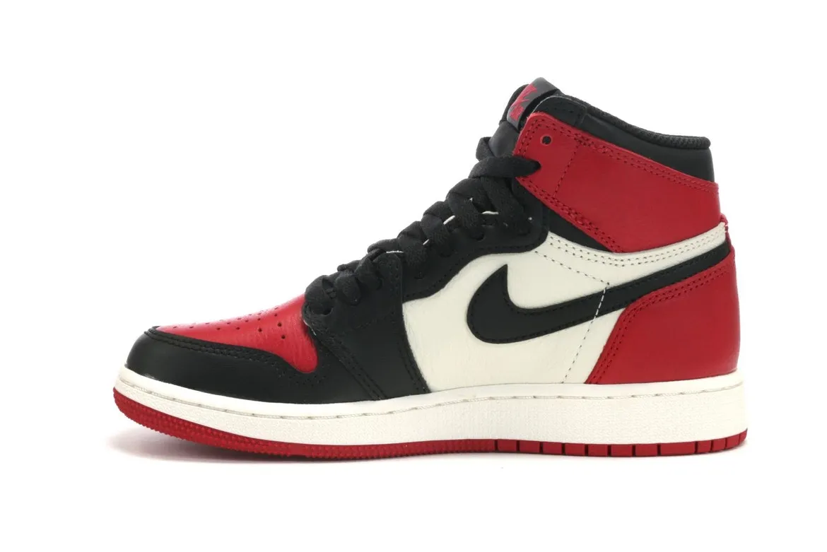 Air Jordan Retro 1 High Bred Toe (GS)