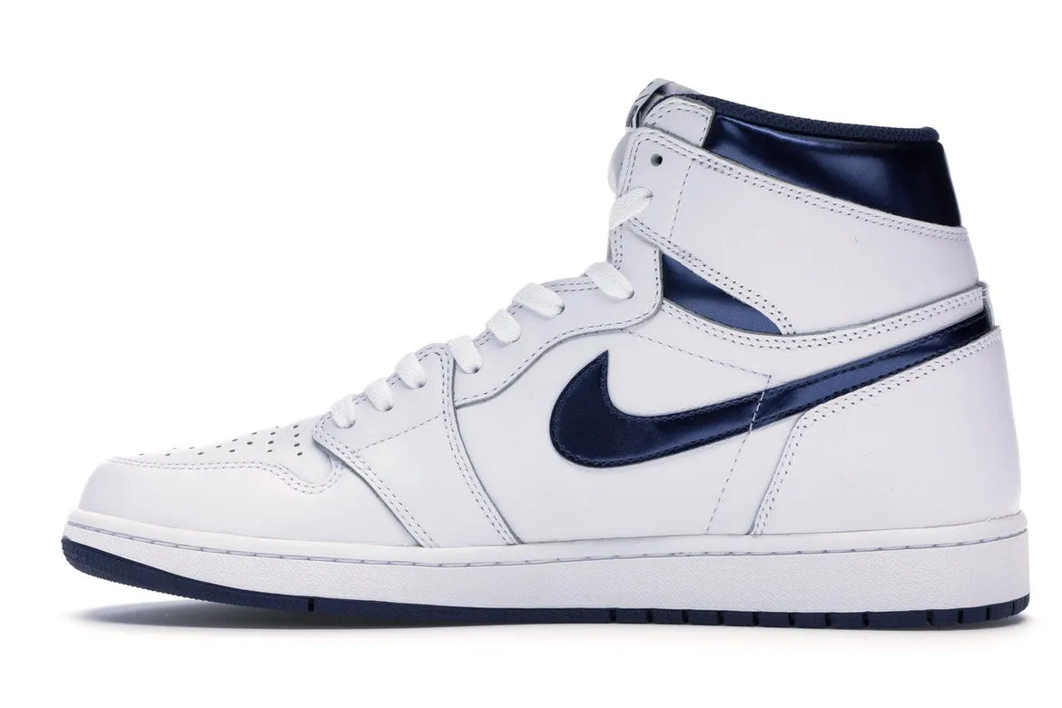 Air Jordan Retro 1 "Metallic Navy"