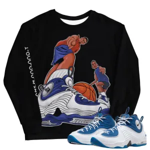 Air Penny 2 Atlantic Blue "Poster" Sweatshirt