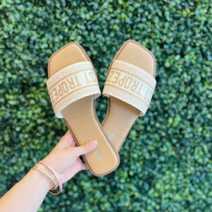 Around the World Square Toe Sandals