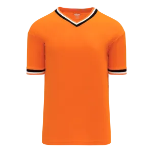 Athletic Knit (AK) S1333A-330 Adult Orange/Black/White Soccer Jersey