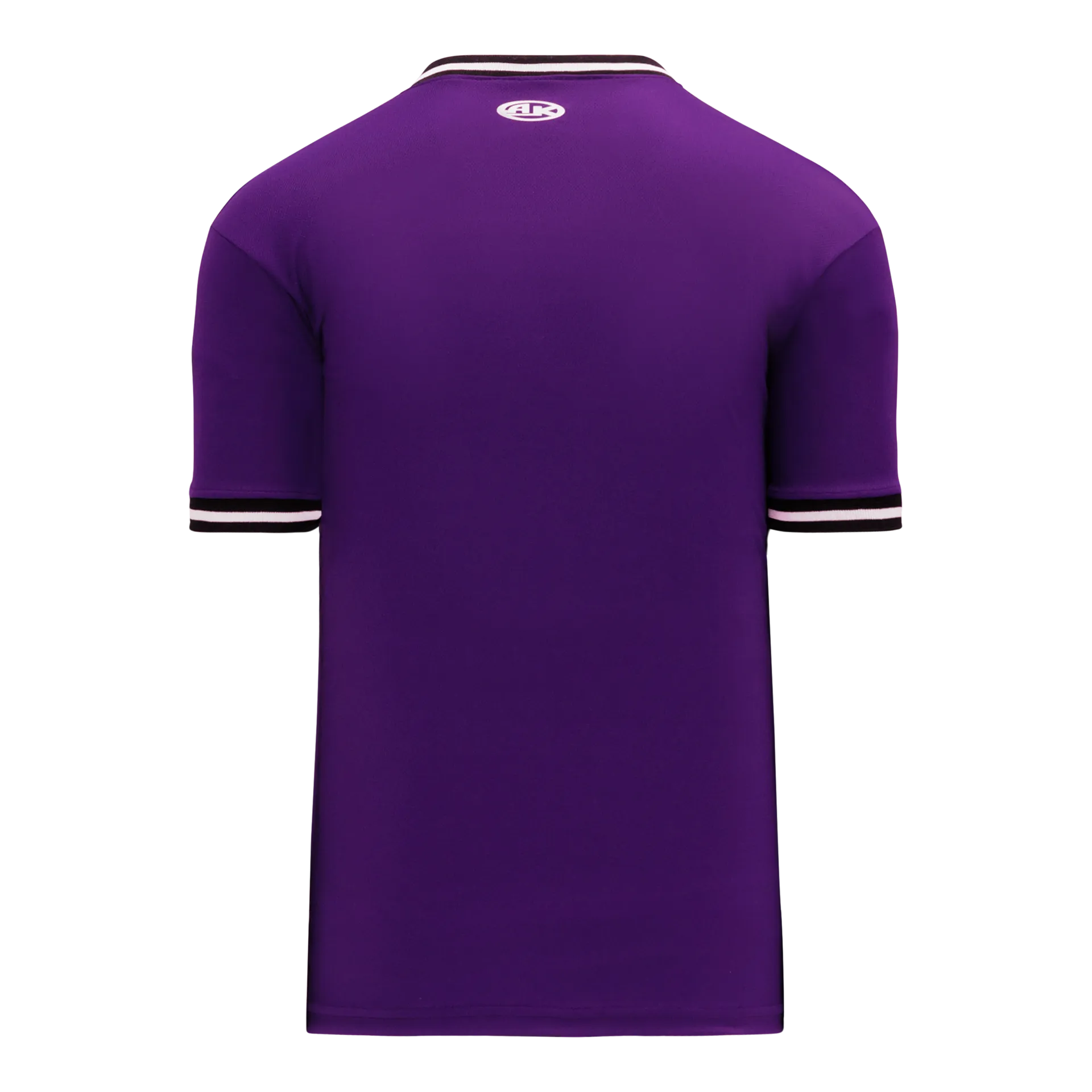 Athletic Knit (AK) S1333A-438 Adult Purple/Black/White Soccer Jersey