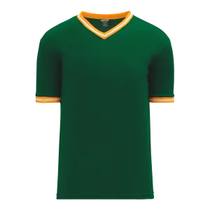 Athletic Knit (AK) S1333A-439 Adult Dark Green/Gold/White Soccer Jersey