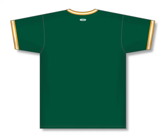 Athletic Knit (AK) S1333A-439 Adult Dark Green/Gold/White Soccer Jersey