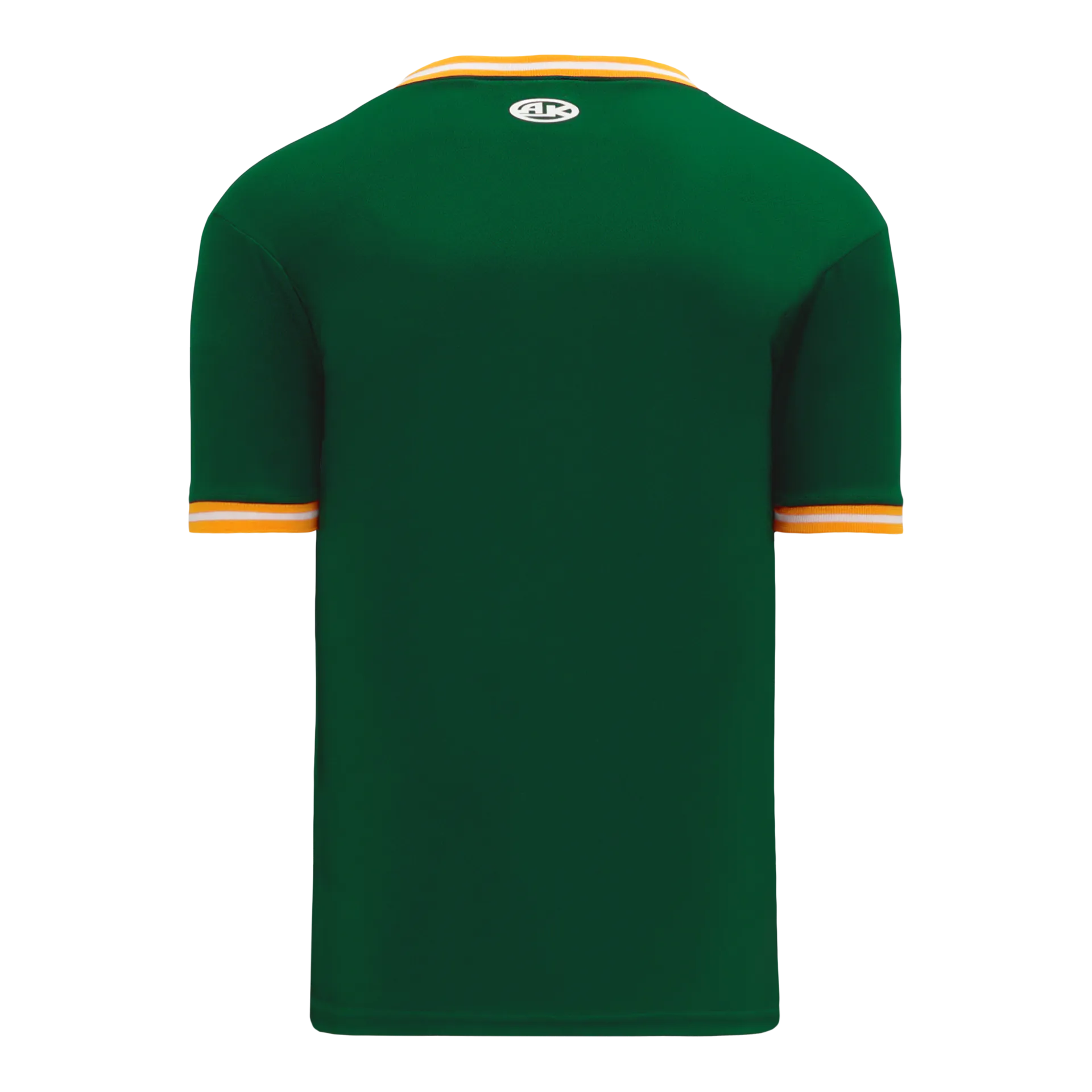 Athletic Knit (AK) S1333A-439 Adult Dark Green/Gold/White Soccer Jersey