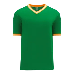 Athletic Knit (AK) S1333Y-334 Youth Kelly Green/Gold/White Soccer Jersey