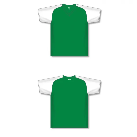 Athletic Knit (AK) S1375L-210 Ladies Kelly Green/White Soccer Jersey