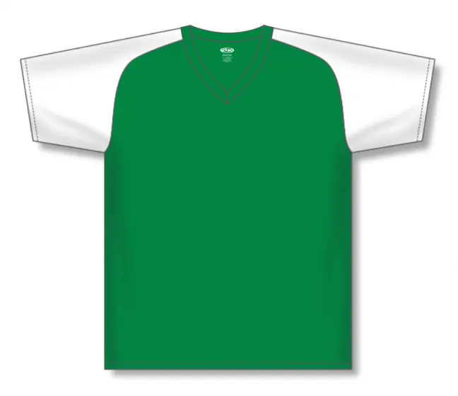 Athletic Knit (AK) S1375L-210 Ladies Kelly Green/White Soccer Jersey