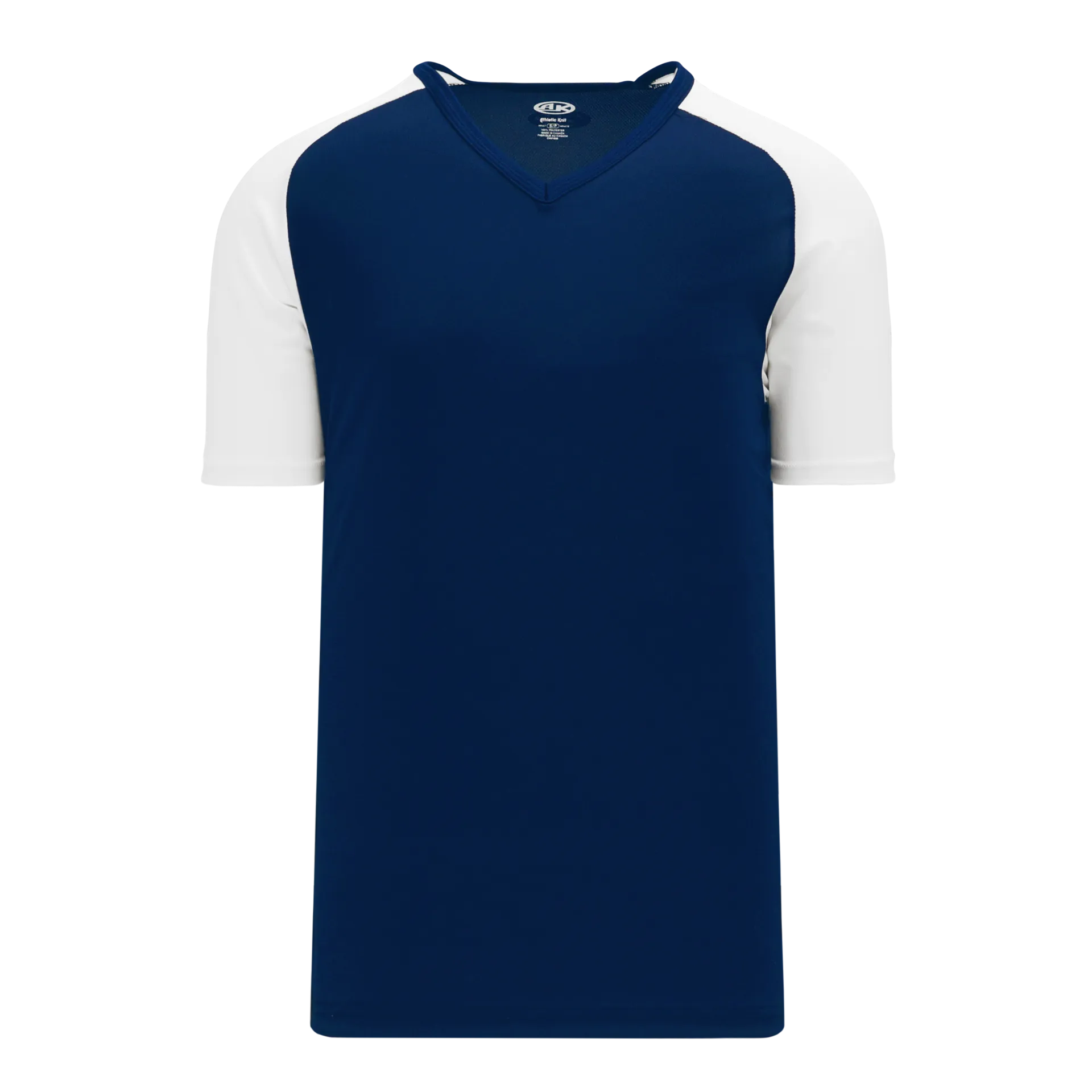 Athletic Knit (AK) S1375L-216 Ladies Navy/White Soccer Jersey