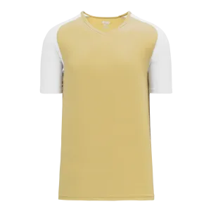 Athletic Knit (AK) S1375L-280 Ladies Vegas Gold/White Soccer Jersey