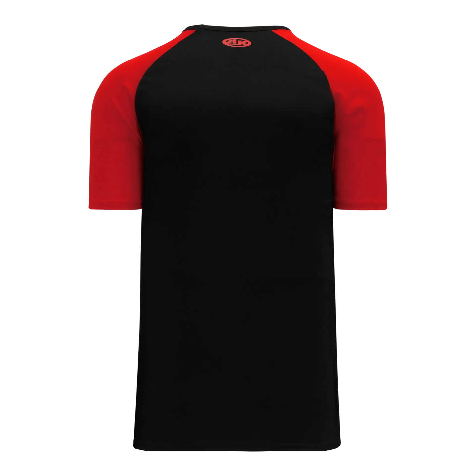 Athletic Knit (AK) S1375M-249 Mens Black/Red Soccer Jersey