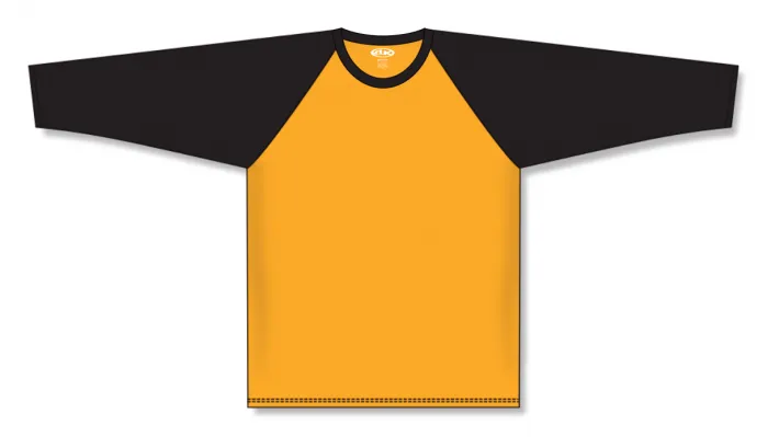 Athletic Knit (AK) S1846Y-213 Youth Gold/Black Soccer Jersey