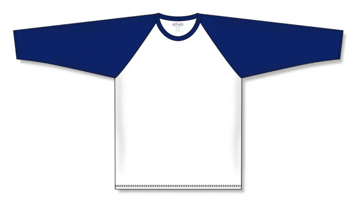 Athletic Knit (AK) S1846Y-217 Youth White/Navy Soccer Jersey