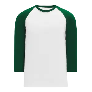 Athletic Knit (AK) S1846Y-279 Youth White/Dark Green Soccer Jersey