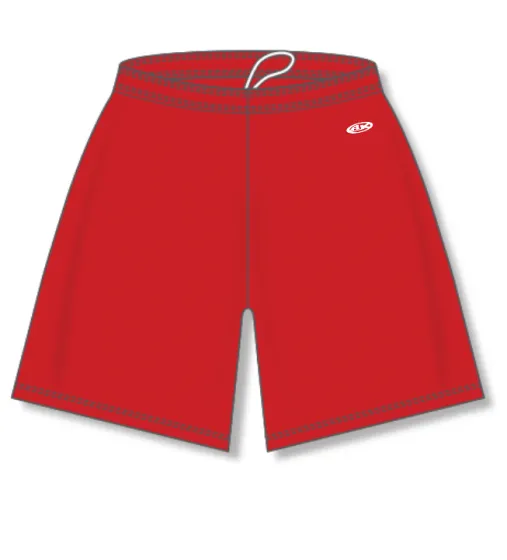 Athletic Knit (AK) SS1300L-005 Ladies Red Soccer Shorts